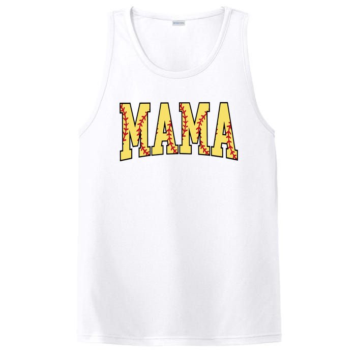 Mothers Day Gift For Softball Mama PosiCharge Competitor Tank