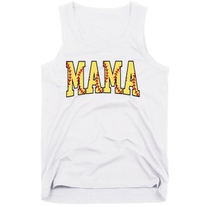 Mothers Day Gift For Softball Mama Tank Top