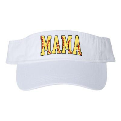 Mothers Day Gift For Softball Mama Valucap Bio-Washed Visor