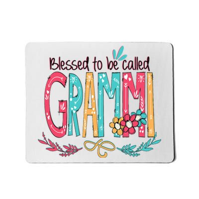 Mothers Day Gift Blessed To Be Called Grammi Mousepad