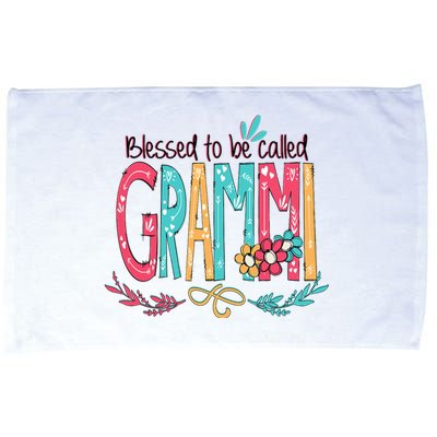 Mothers Day Gift Blessed To Be Called Grammi Microfiber Hand Towel