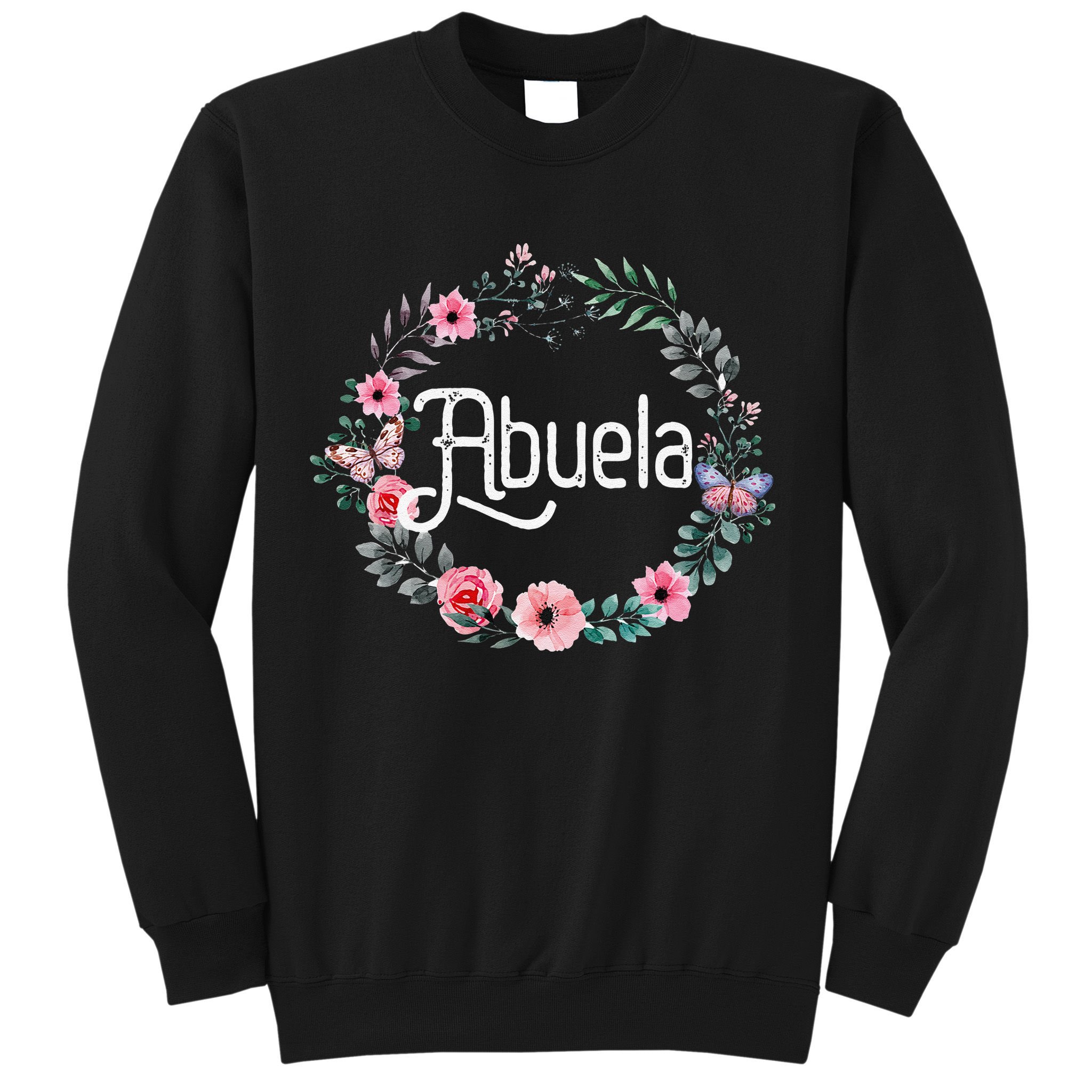 Mother's Day Gift For Spanish Grandma Floral Abuela Sweatshirt