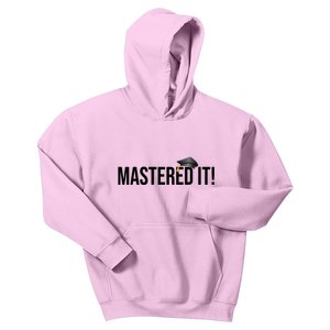 Masters Degree Gift Graduation Gift For Him Her Graduates Cute Gift Kids Hoodie