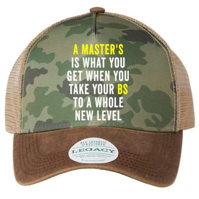 Masters Degree Graduation Legacy Tie Dye Trucker Hat