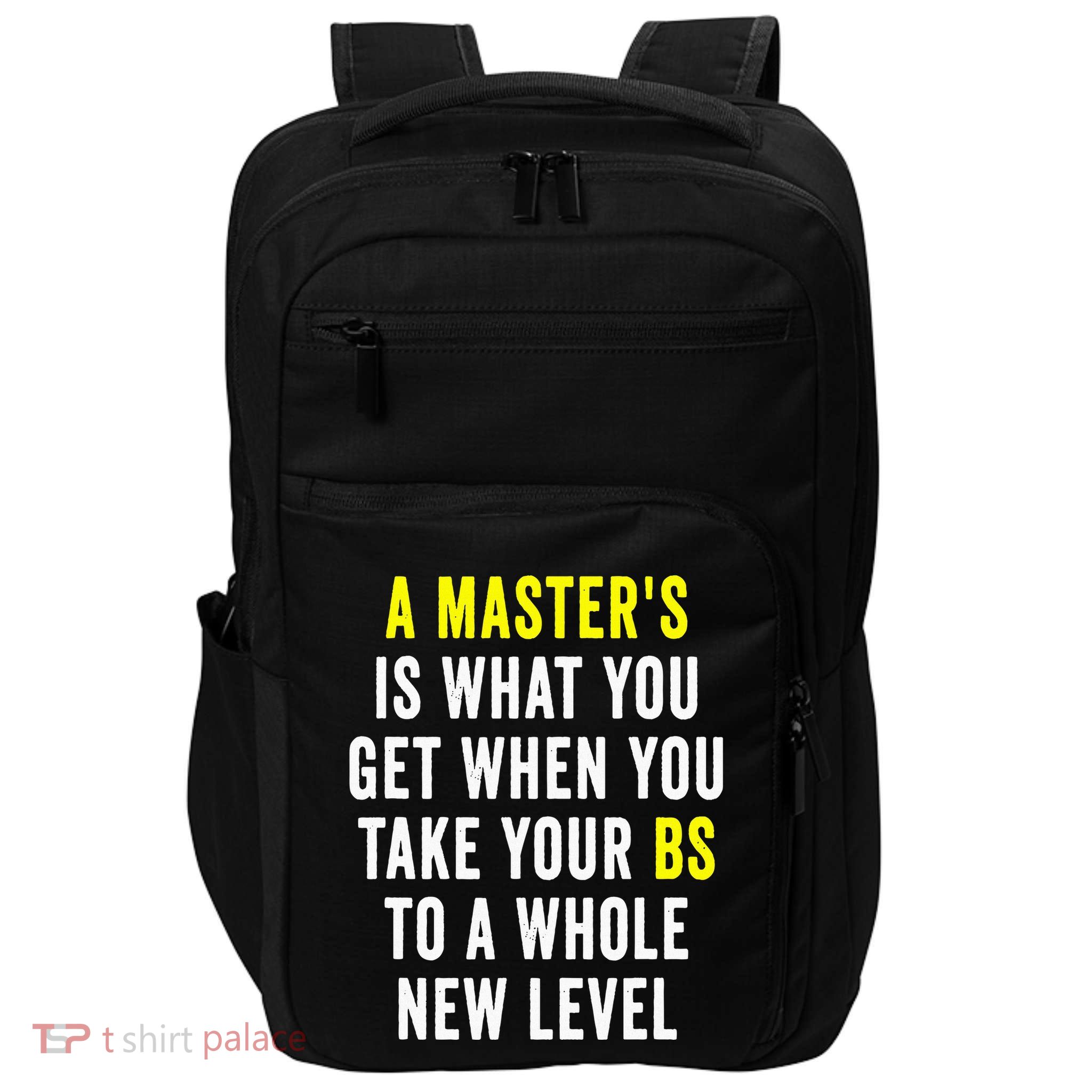 Masters Degree Graduation Impact Tech Backpack