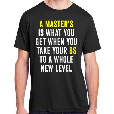 Masters Degree Graduation Adult ChromaSoft Performance T-Shirt