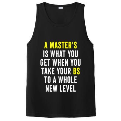 Masters Degree Graduation PosiCharge Competitor Tank