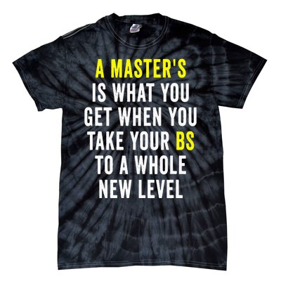 Masters Degree Graduation Tie-Dye T-Shirt