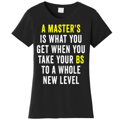 Masters Degree Graduation Women's T-Shirt