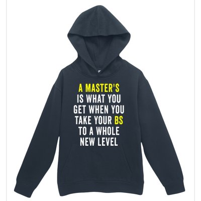 Masters Degree Graduation Urban Pullover Hoodie