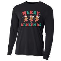 Merry Dancemas Gingerbread Ballet Dancer Christmas Ballerina Tank Top Cooling Performance Long Sleeve Crew