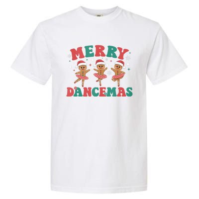 Merry Dancemas Gingerbread Ballet Dancer Christmas Ballerina Tank Top Garment-Dyed Heavyweight T-Shirt