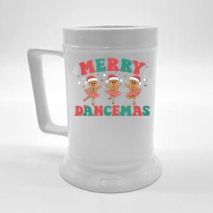 Merry Dancemas Gingerbread Ballet Dancer Christmas Ballerina Tank Top Beer Stein