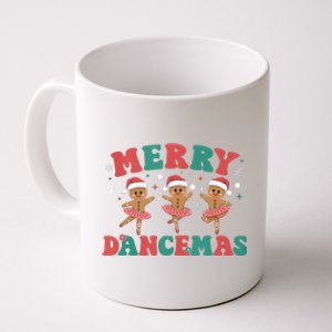 Merry Dancemas Gingerbread Ballet Dancer Christmas Ballerina Tank Top Coffee Mug