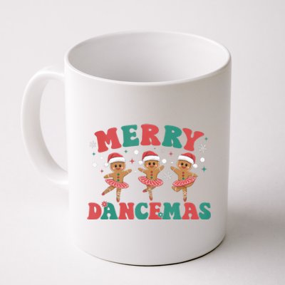 Merry Dancemas Gingerbread Ballet Dancer Christmas Ballerina Tank Top Coffee Mug