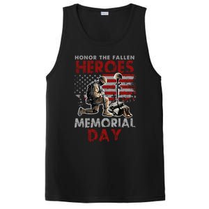 Memorial Day Gift Honor The Fallen Heroes Gift Us Veteran Gift PosiCharge Competitor Tank