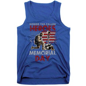 Memorial Day Gift Honor The Fallen Heroes Gift Us Veteran Gift Tank Top