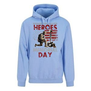 Memorial Day Gift Honor The Fallen Heroes Gift Us Veteran Gift Unisex Surf Hoodie