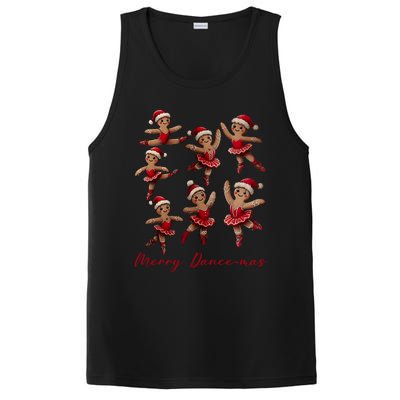 Merry Dancemas Gingerbread Dancer Ballet Christmas Ballerina PosiCharge Competitor Tank