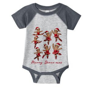 Merry Dancemas Gingerbread Dancer Ballet Christmas Ballerina Infant Baby Jersey Bodysuit