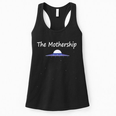 Mothers Day Gift New Moms Mothership Sci Fi Aliens Womens Tank Top