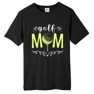 Mother's Day Golf Mom Golfing Moms Golf Moms Gift Tall Fusion ChromaSoft Performance T-Shirt