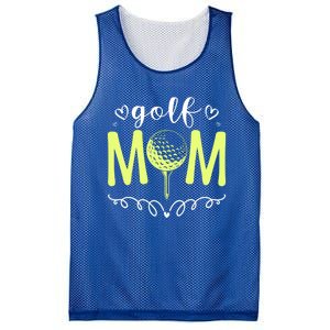 Mother's Day Golf Mom Golfing Moms Golf Moms Gift Mesh Reversible Basketball Jersey Tank