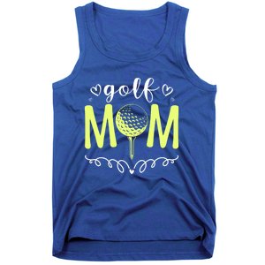 Mother's Day Golf Mom Golfing Moms Golf Moms Gift Tank Top