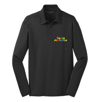 Mothers Day Gift For Mom Gift From Son Daughter Husband Silk Touch Performance Long Sleeve Polo