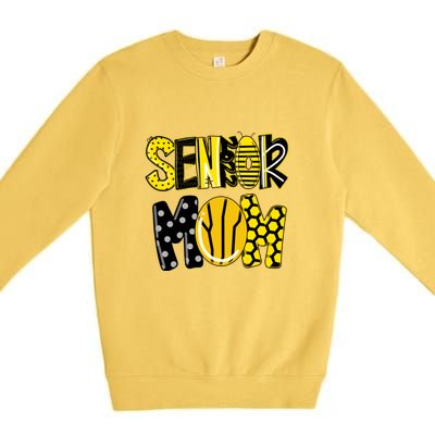 Mother's Day Gift Senior Mom Premium Crewneck Sweatshirt