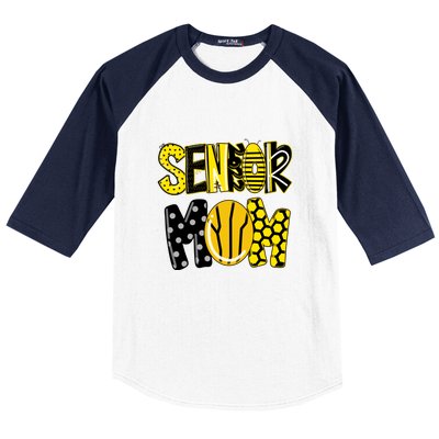 Mother's Day Gift Senior Mom Baseball Sleeve Shirt