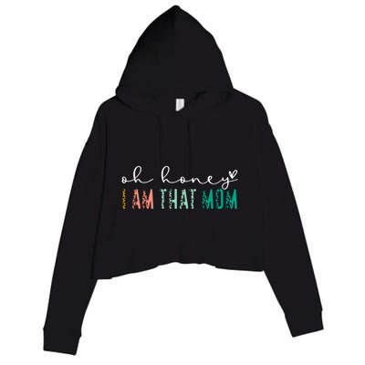 MotherS Day Gift Crop Fleece Hoodie