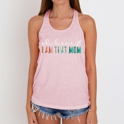 MotherS Day Gift Women's Knotted Racerback Tank