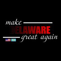 Make Delaware Great Again Drawstring Bag