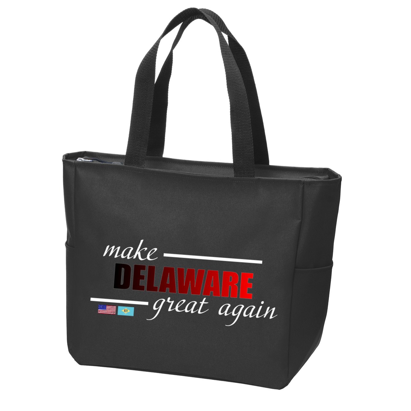 Make Delaware Great Again Zip Tote Bag