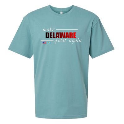 Make Delaware Great Again Sueded Cloud Jersey T-Shirt