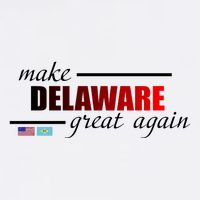 Make Delaware Great Again Doggie Tank