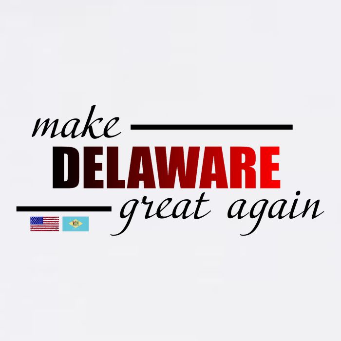 Make Delaware Great Again Doggie Tank