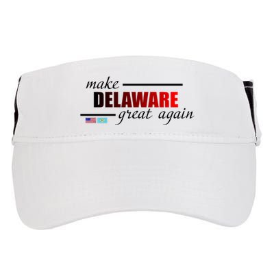 Make Delaware Great Again Adult Drive Performance Visor