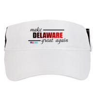 Make Delaware Great Again Adult Drive Performance Visor