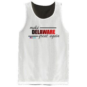 Make Delaware Great Again Mesh Reversible Basketball Jersey Tank