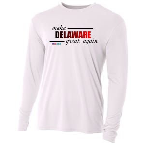 Make Delaware Great Again Cooling Performance Long Sleeve Crew