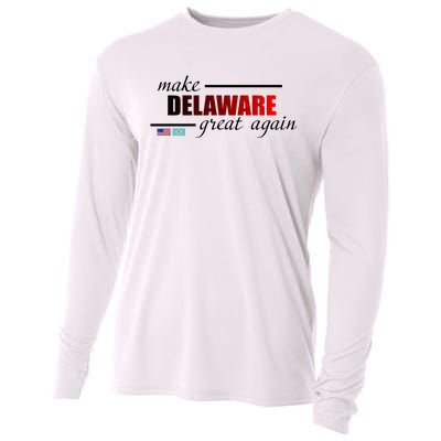 Make Delaware Great Again Cooling Performance Long Sleeve Crew