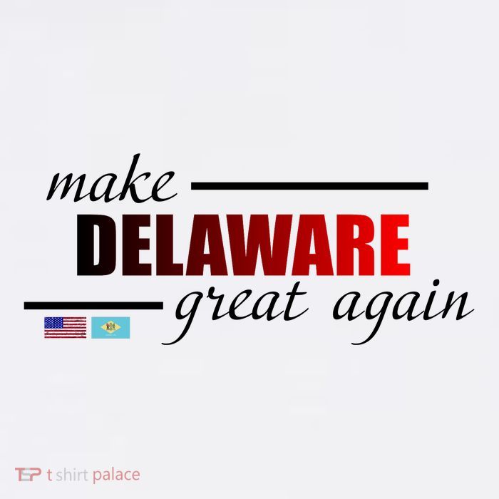 Make Delaware Great Again Cooling Performance Long Sleeve Crew