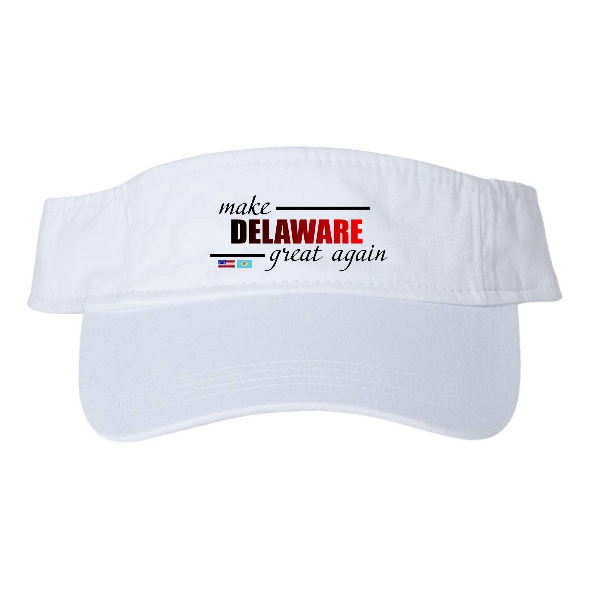 Make Delaware Great Again Visor