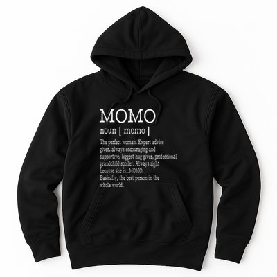 Momo Definition Grandma Mother Day Hoodie