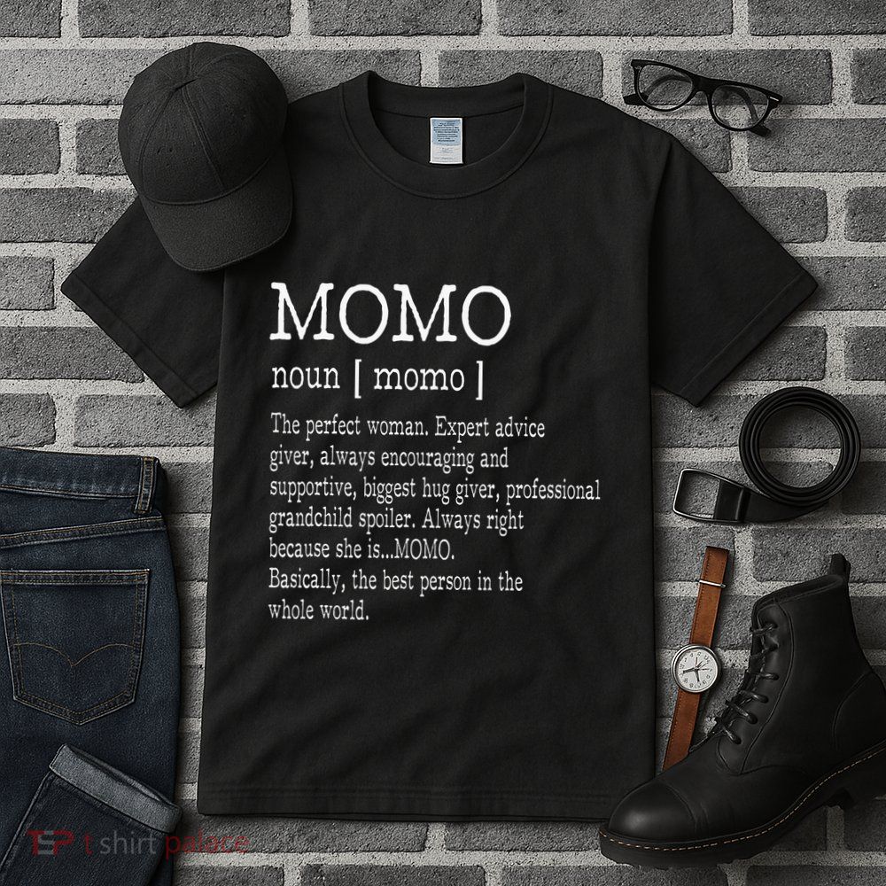 Momo Definition Grandma Mother Day Tall T-Shirt