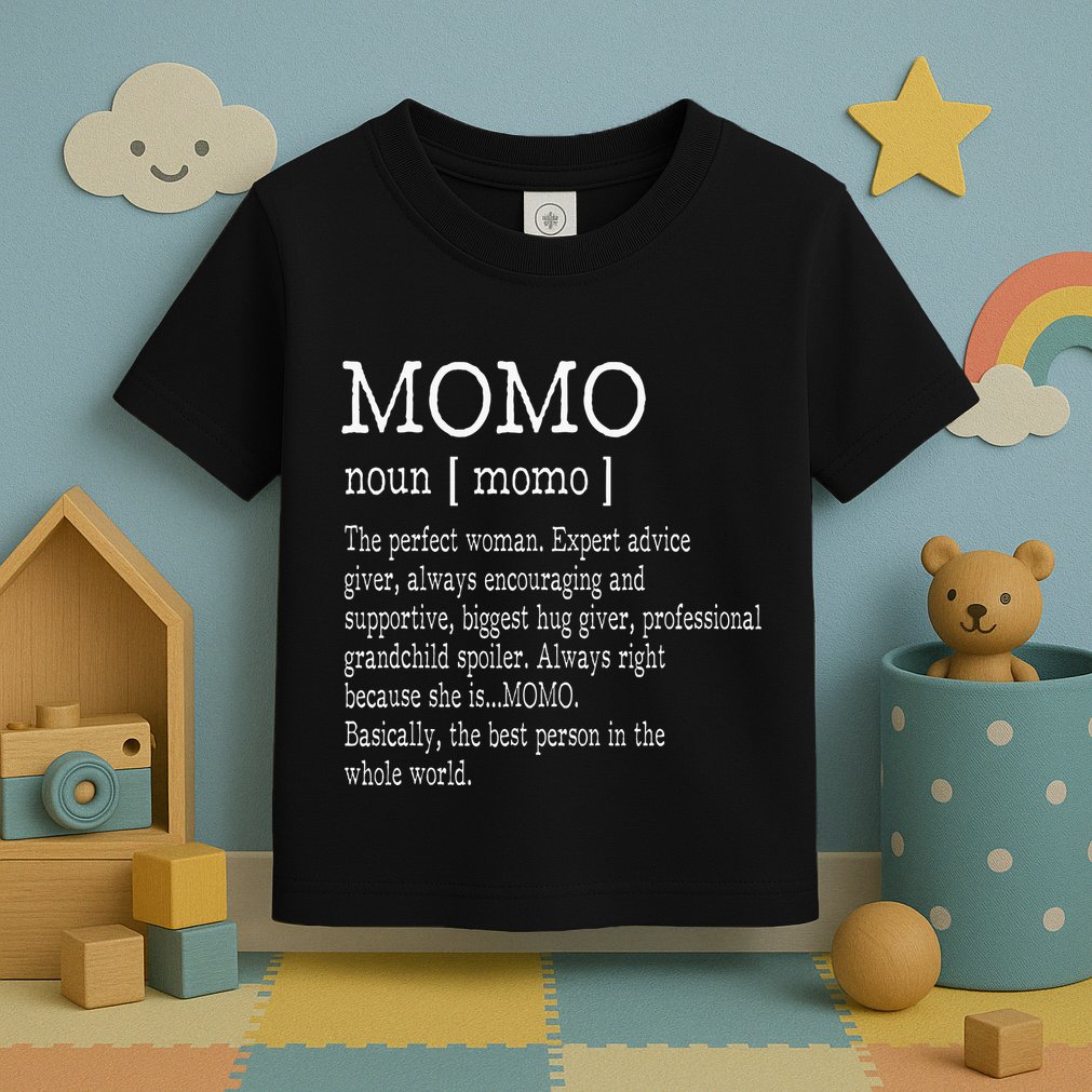 Momo Definition Grandma Mother Day Toddler T-Shirt