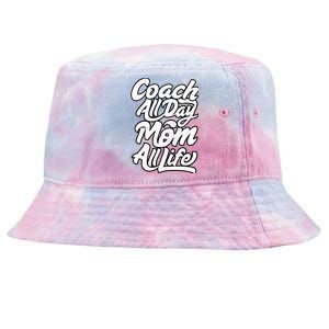 MotherS Day Gift Coach Mom All Life Birthday Tie-Dyed Bucket Hat