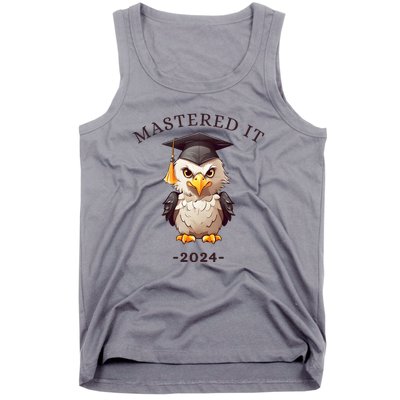 Masters Degree Graduation 2024 Mastered It Tank Top